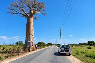4x4 for rent Madagascar prado 120